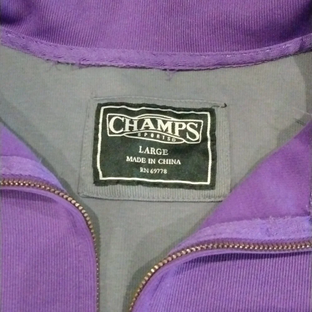 MEN'S champs jacket size large - Picture 2 of 2